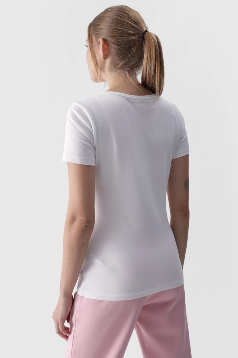 4f Polar Negru Cu Guler Înalt Regular Femei 4FSS23TFLEF049