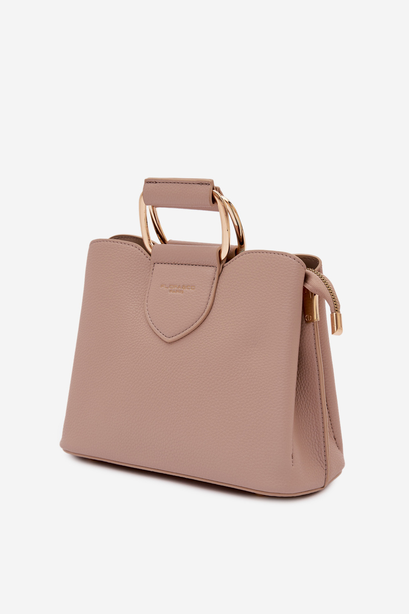 Flora&Co malá box kabelka, tmavá béžová