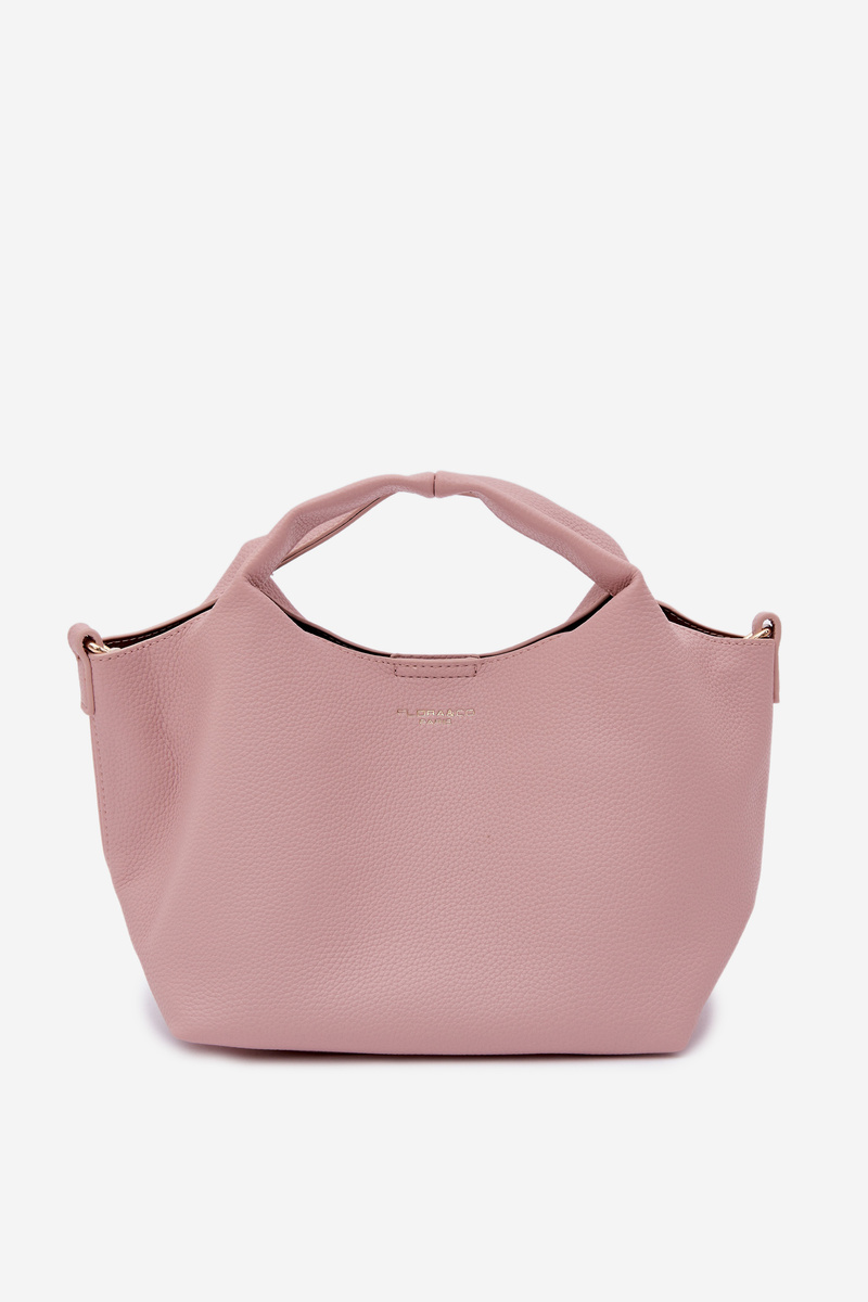 Flora&amp;Co Růžová kabelka z koženky