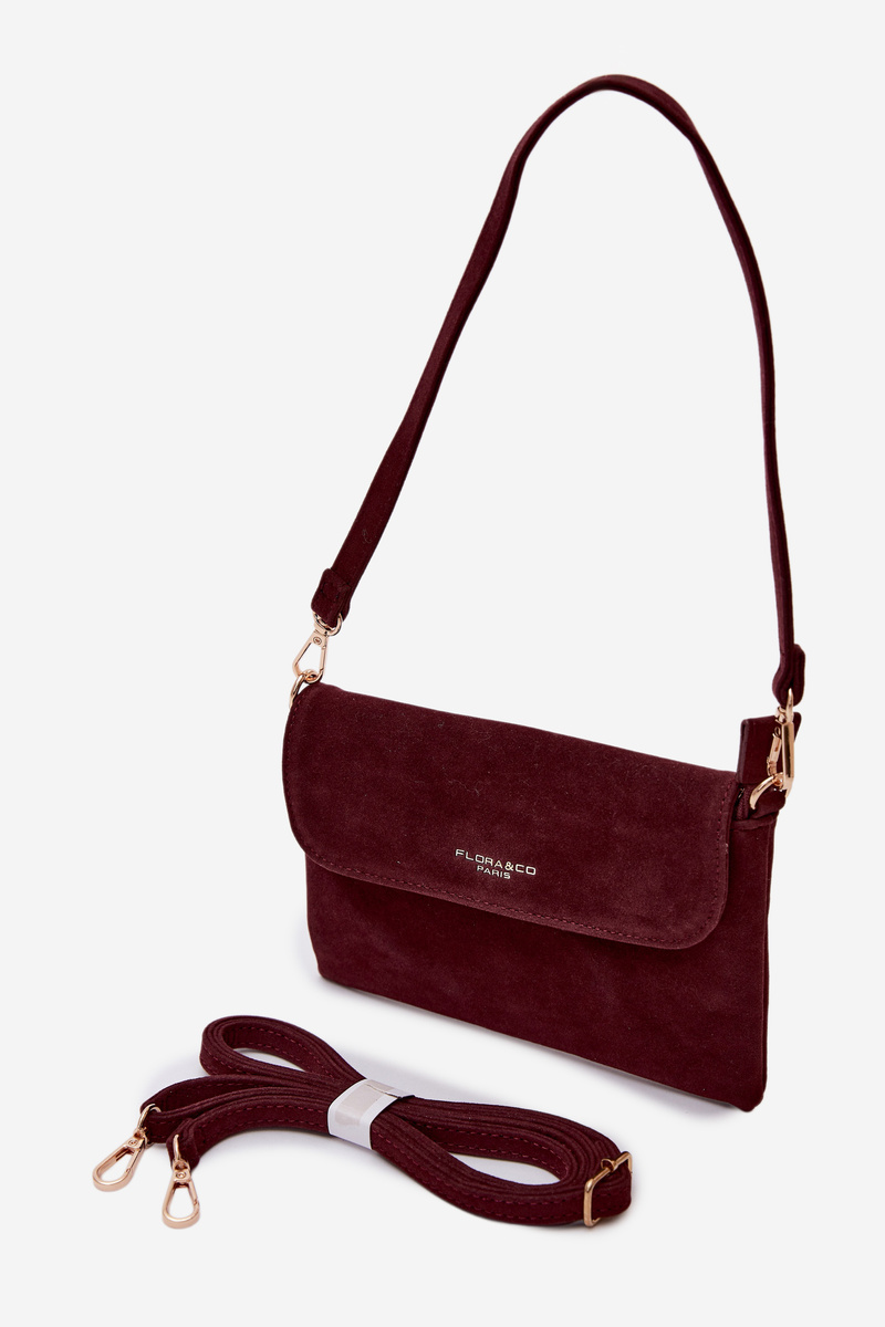 Flora&Co Malá crossbody kabelka Bordeaux