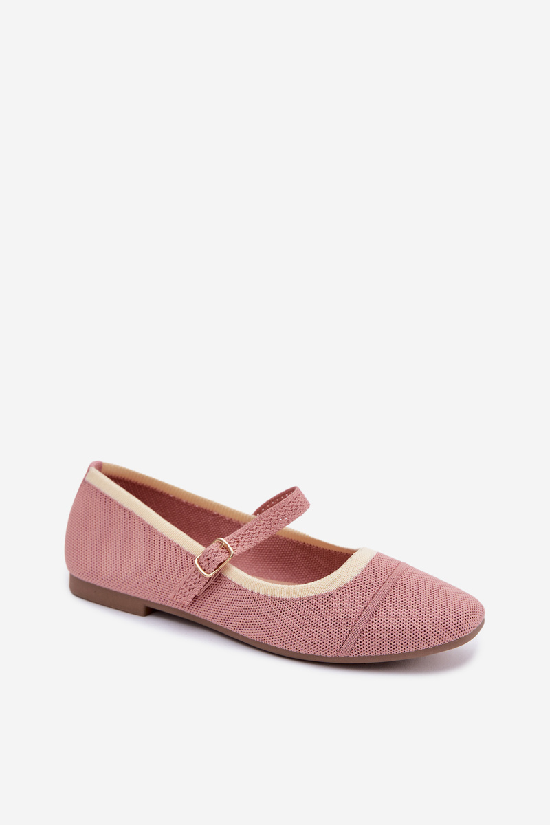 Baleríny Boto Flat Zelisa Pink