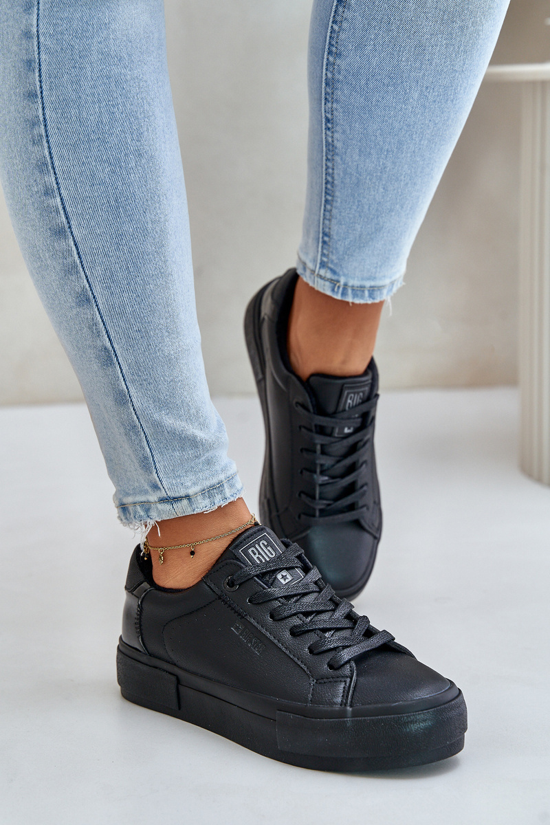 Women's insulated platform sneakers Big Star Black