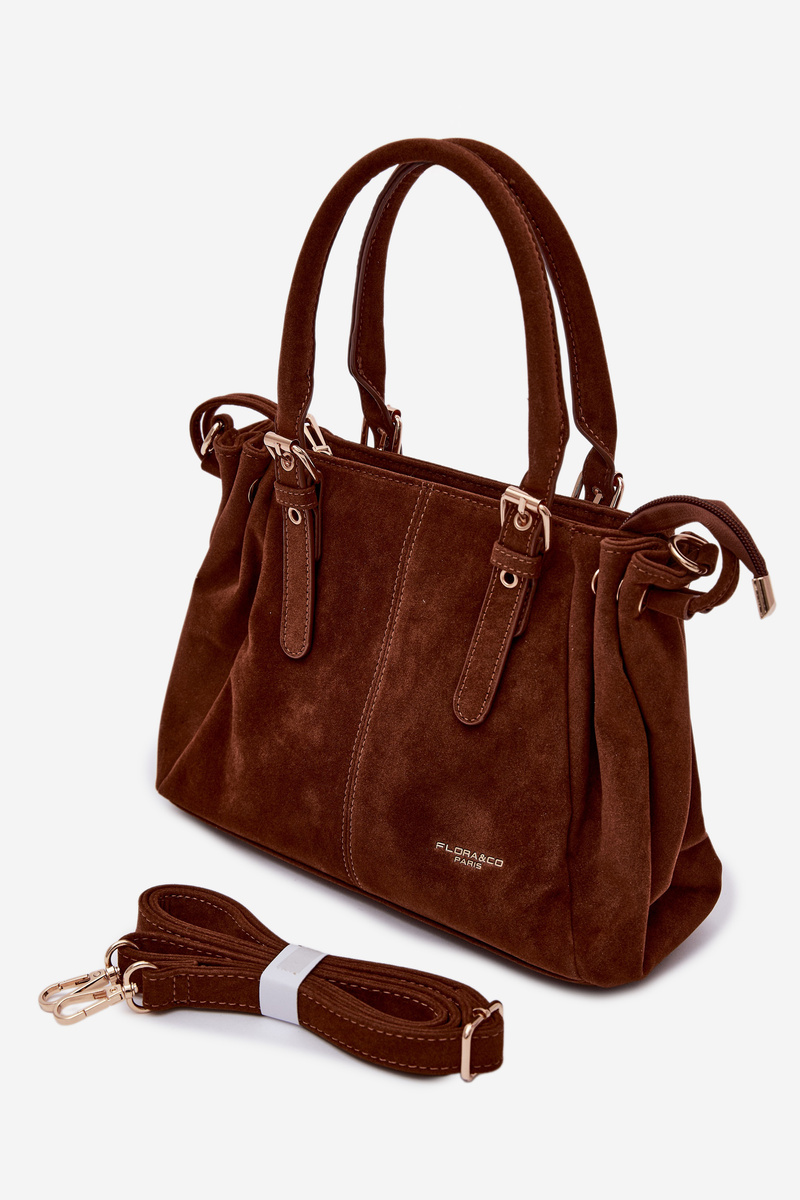 Flora&Co Camel Vessia Eco Semišová Taška