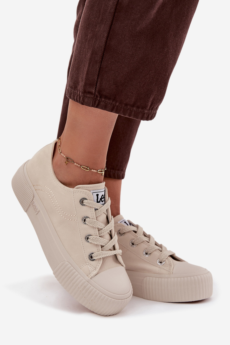 Dámske tenisky na platforme LEE ISLA C WOMEN LOW