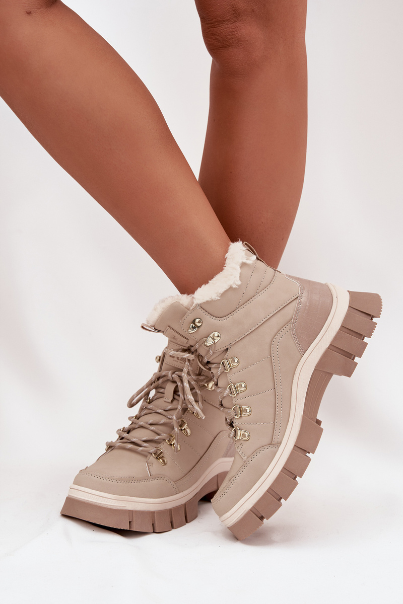 Zateplené dámske trappers Lee Cooper