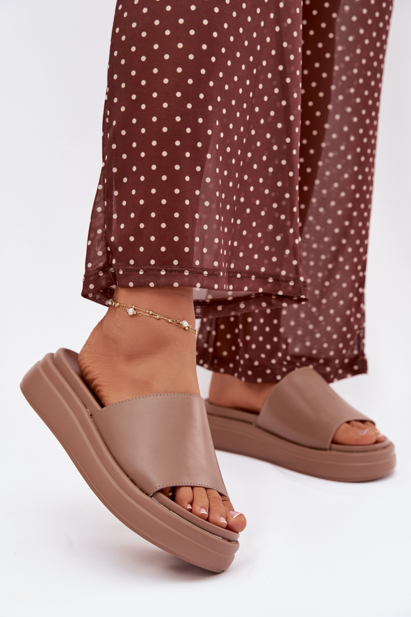 Dámské platformové pantofle Tanelisse