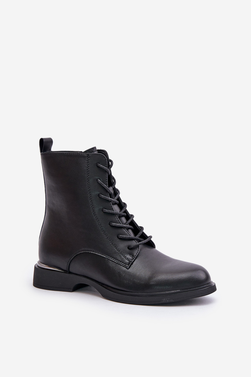 Workery Ankle Boots Women's Insulated Natural Leather Vinceza Black
