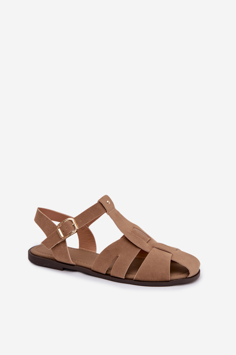 Dámske sandále Boto Khaki