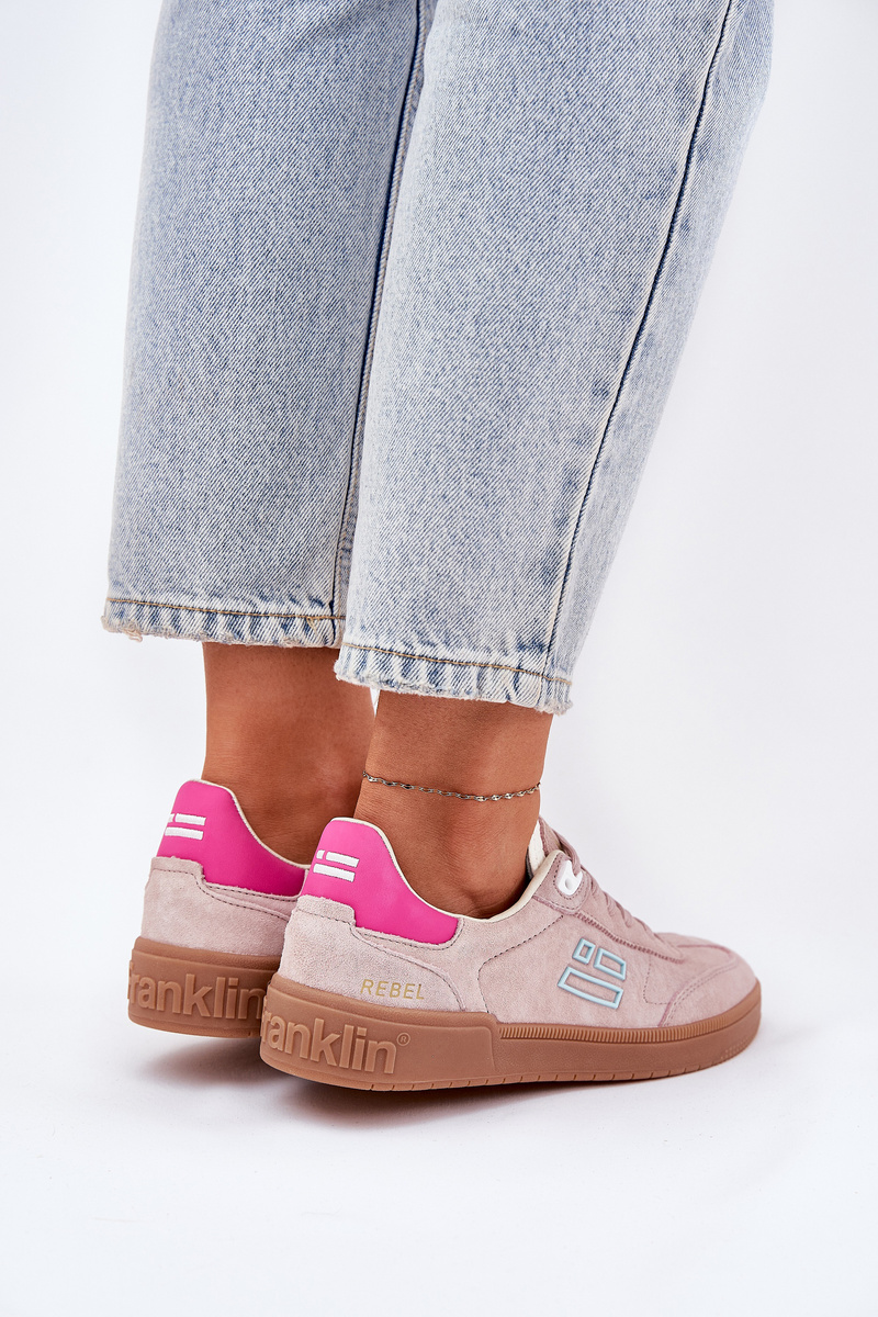 Semišové Športové Topánky Sneakers Dámske D.Franklin