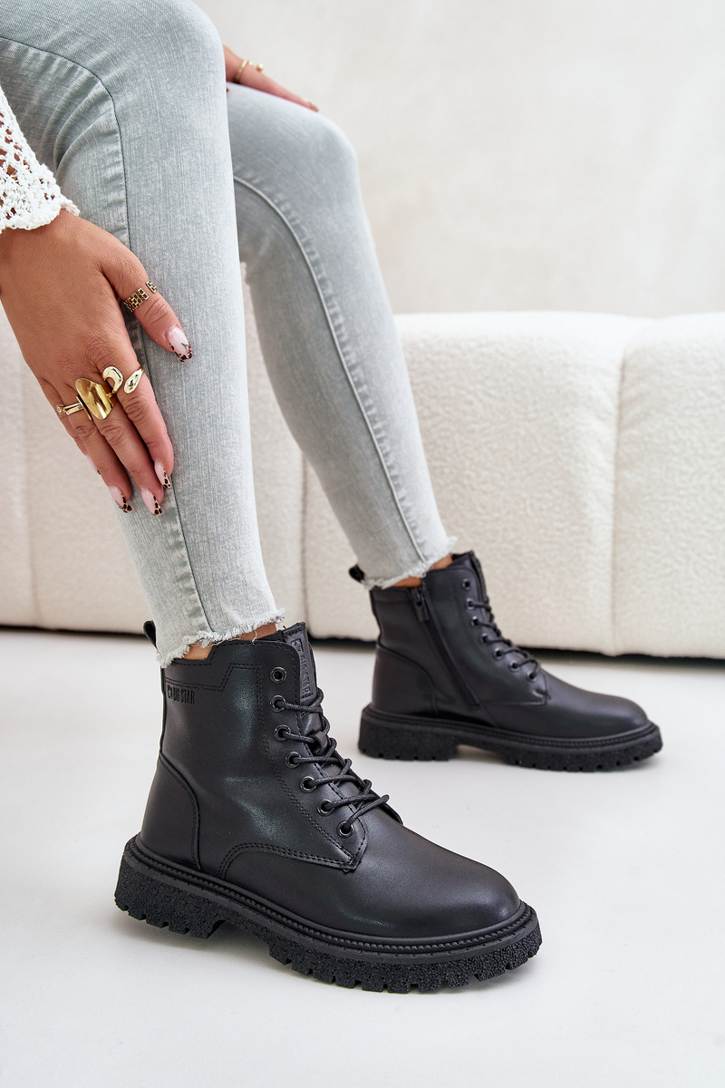 Insulated ankle boots Workery women's Big Star black