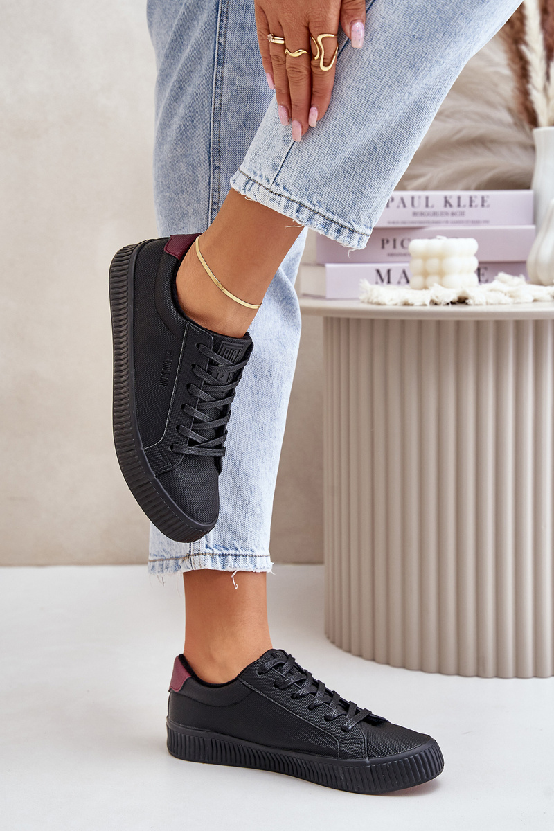 Women's Insulated Sneakers Big Star Black