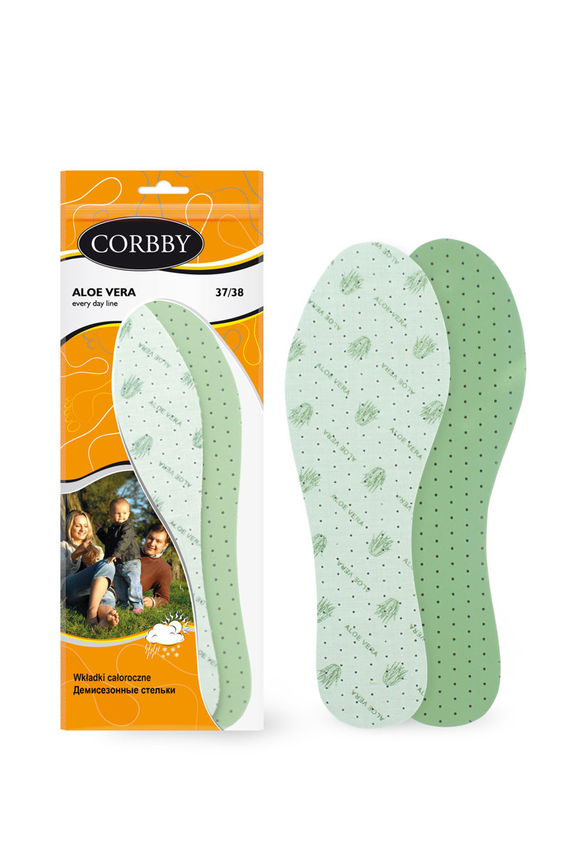 Corbby ALOE VERA wkładki z ekstraktem z aloes