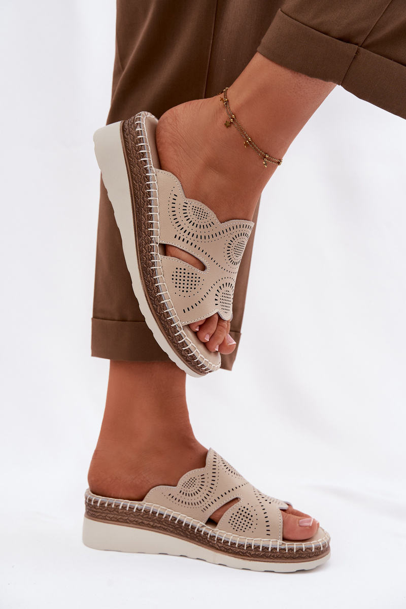 Дамски сандали на платформа S. BarSki