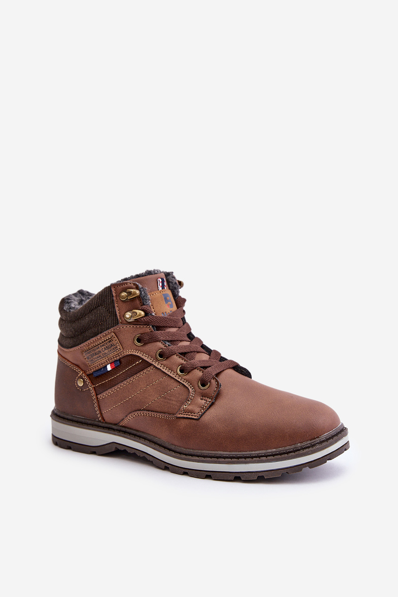 Insulated men&#039;s trappers McBraun brown