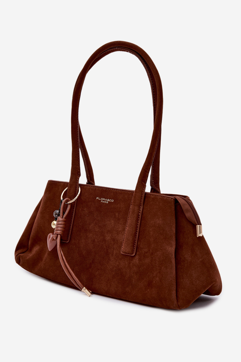Flora&Co camel kabelka s príveskom