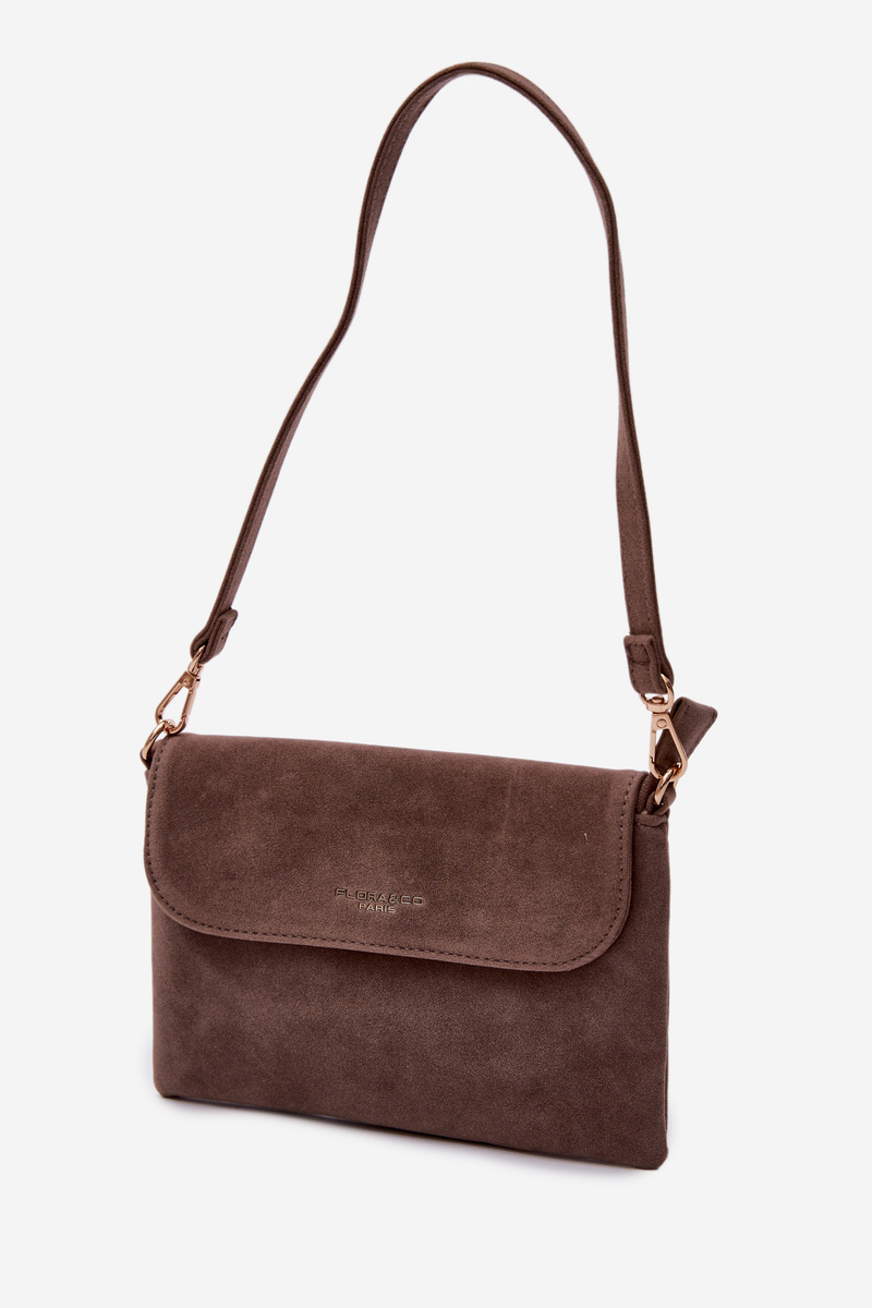 Flora&Co malá crossbody taška z eko semišu