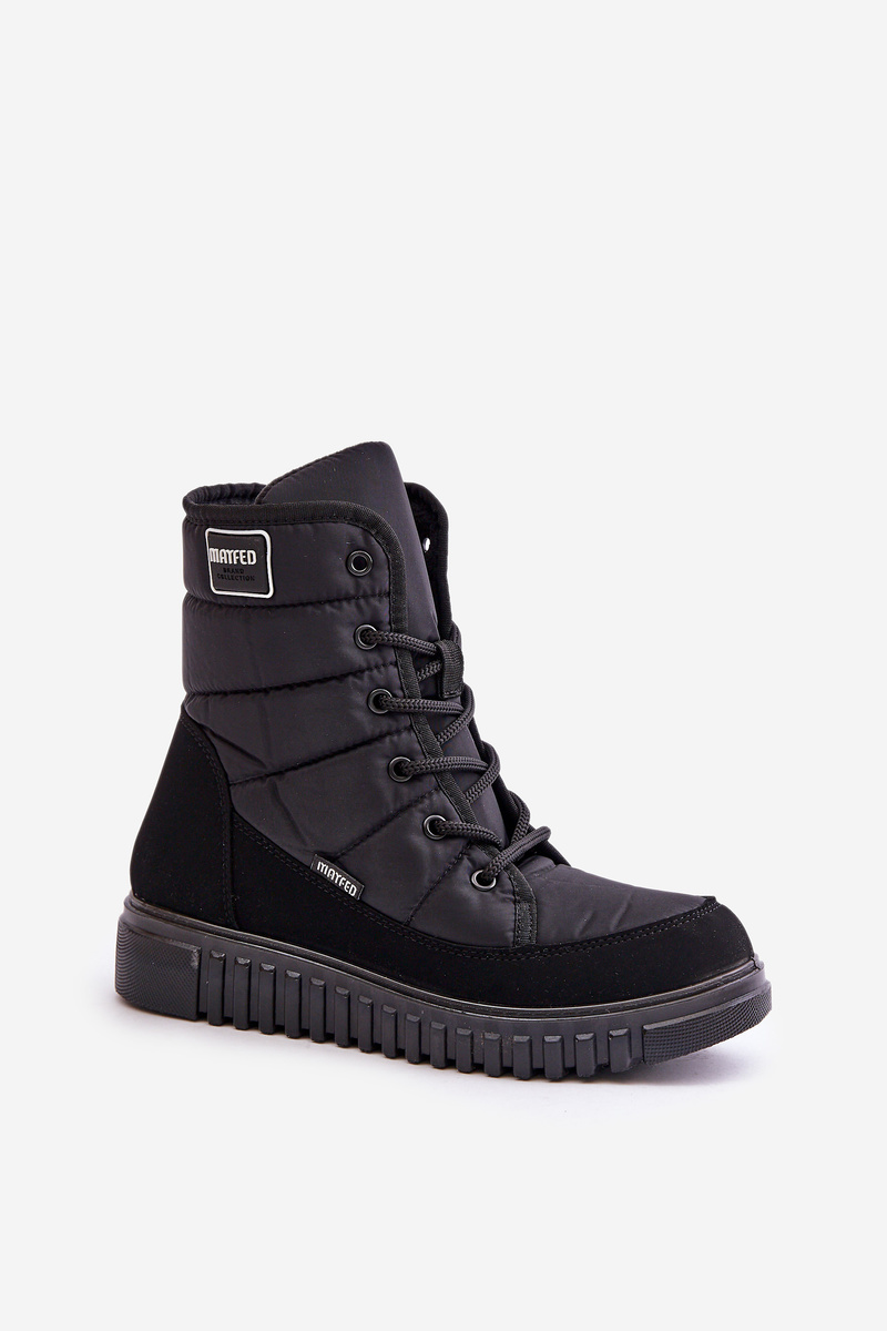 Women&#039;s snow boots Progress PROGJ-24-157 Black