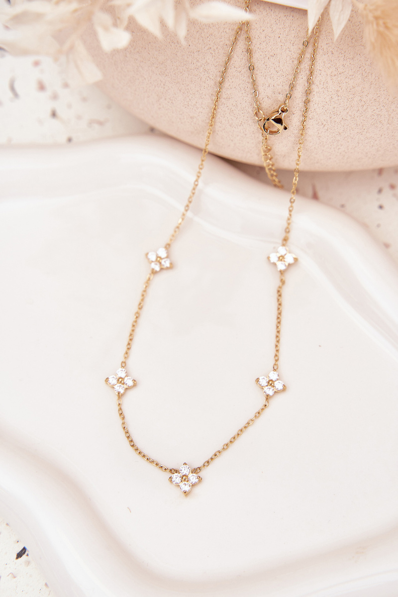 Dámsky náhrdelník Boto s kvetmi