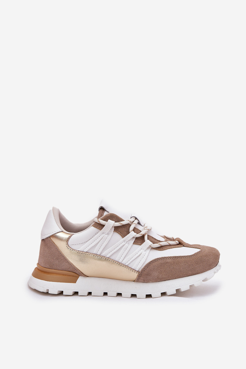 Kožené Polobotky Sneakers Dámske Artiker