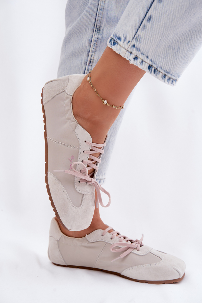 Дамски велурени ниски маратонки Big Star