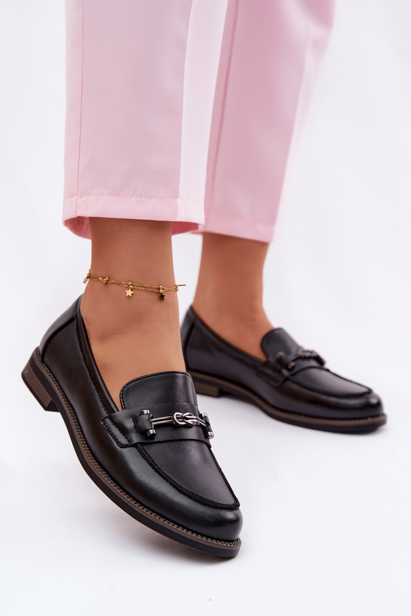 Дамски кожени мокасини Vinceza