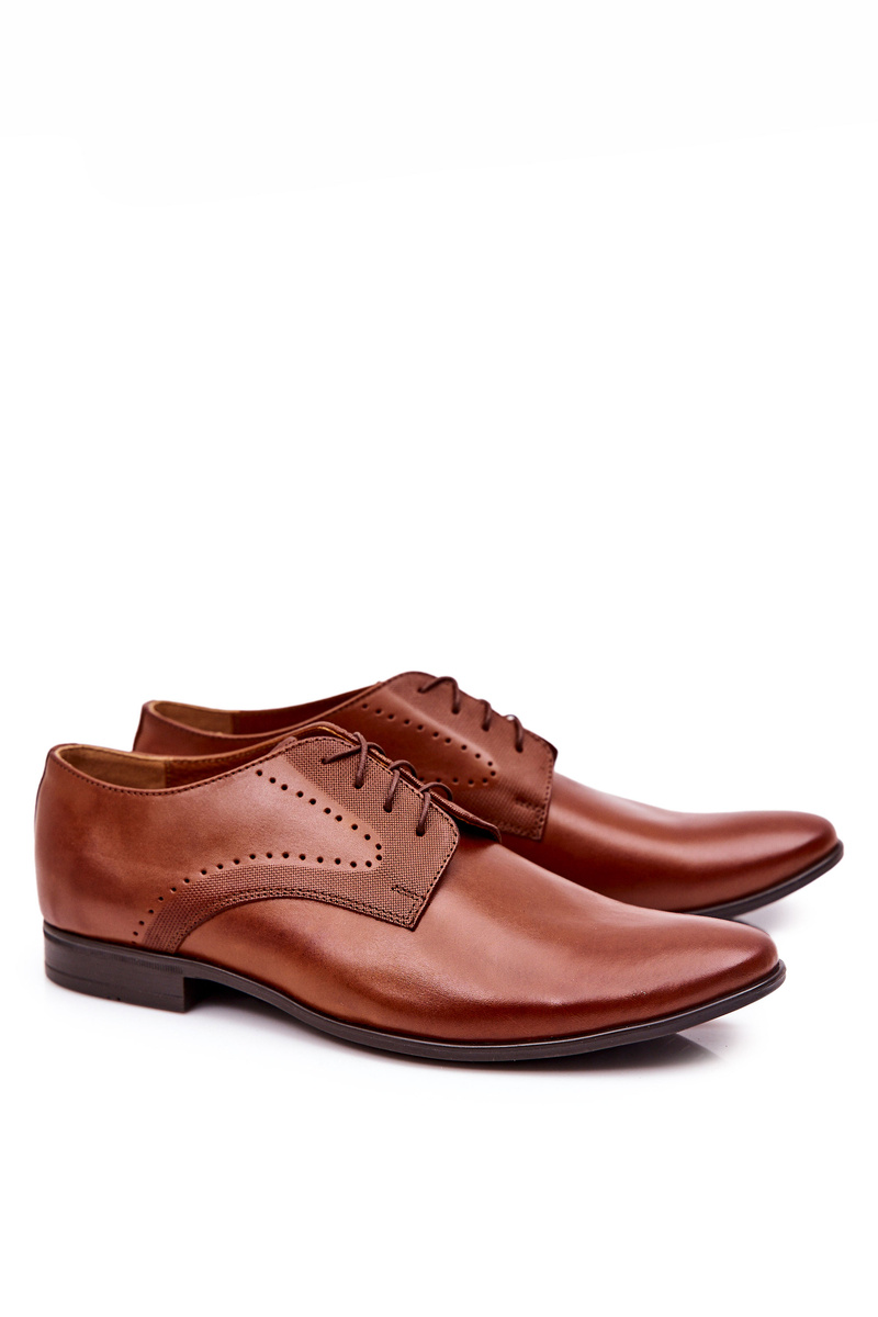 Bednarek Polish Shoes Classic Half Shoes Leather Bednarek 802 Brown