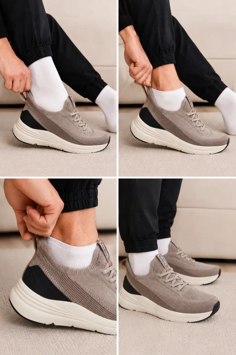 Pánske športové textilné slip-on tenisky Kobbo