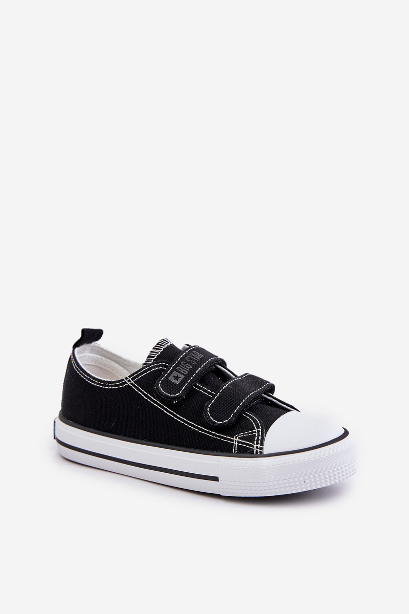 Big Star Children's Velcro Sneakers Black