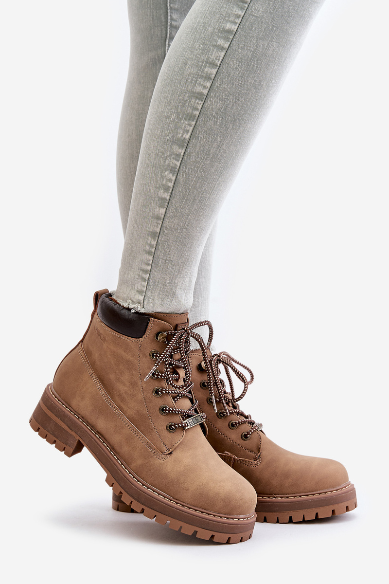 Women's insulated trappers Big Star brown