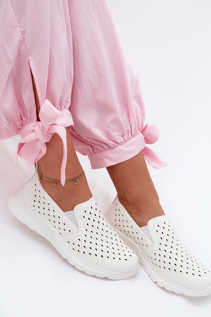 Dámske slip-on mokasíny z ekokože