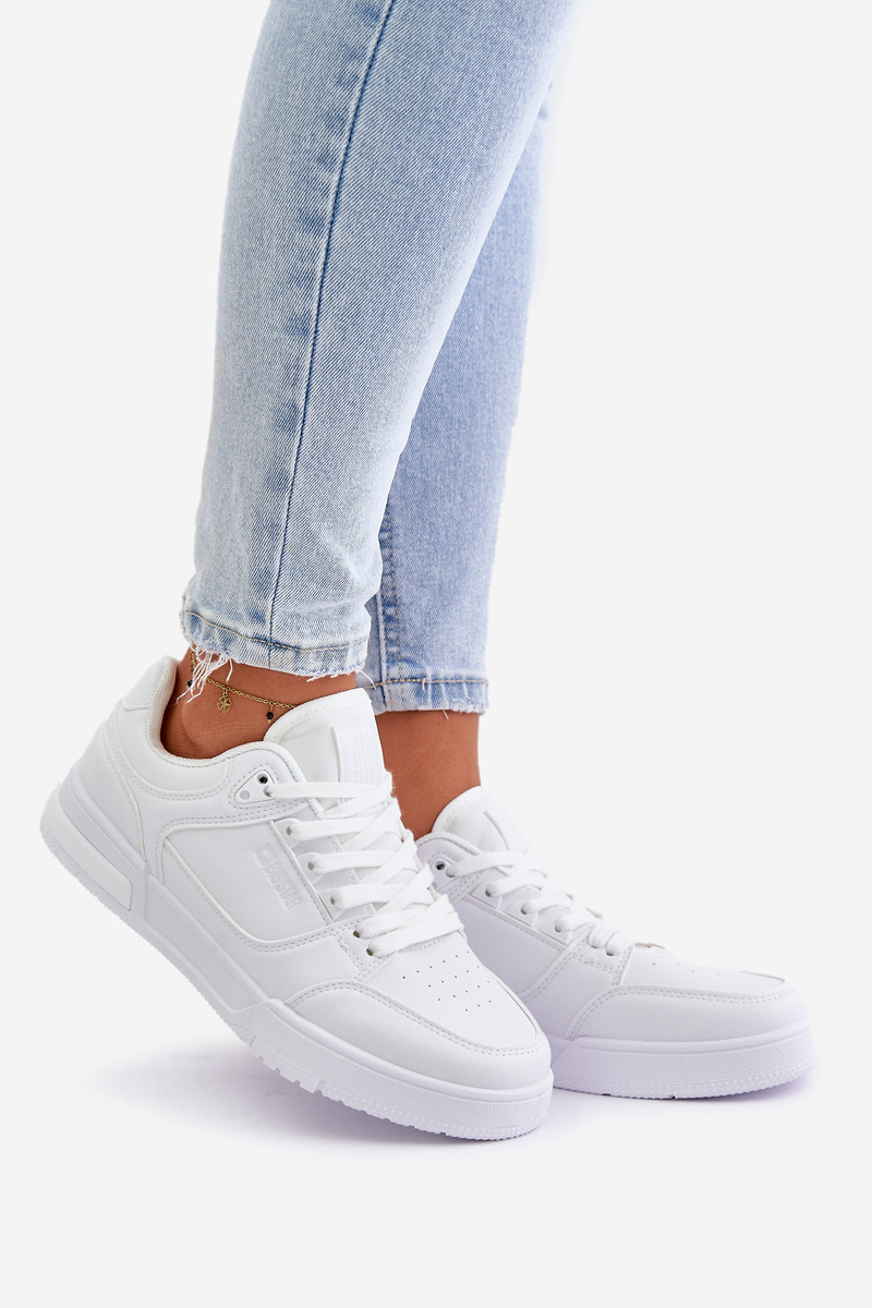 Women's sneakers Big Star Hi-Poly System White