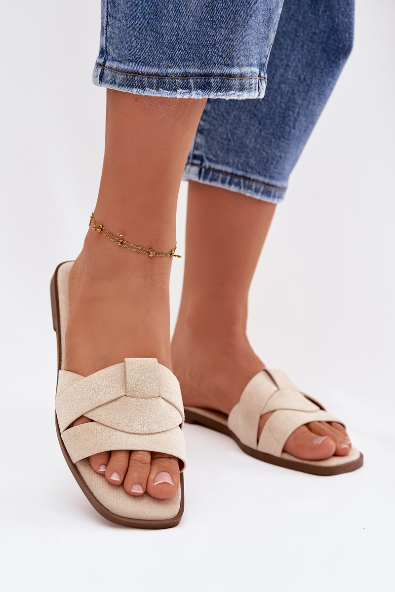 Dámské pantofle s řemínky Florane