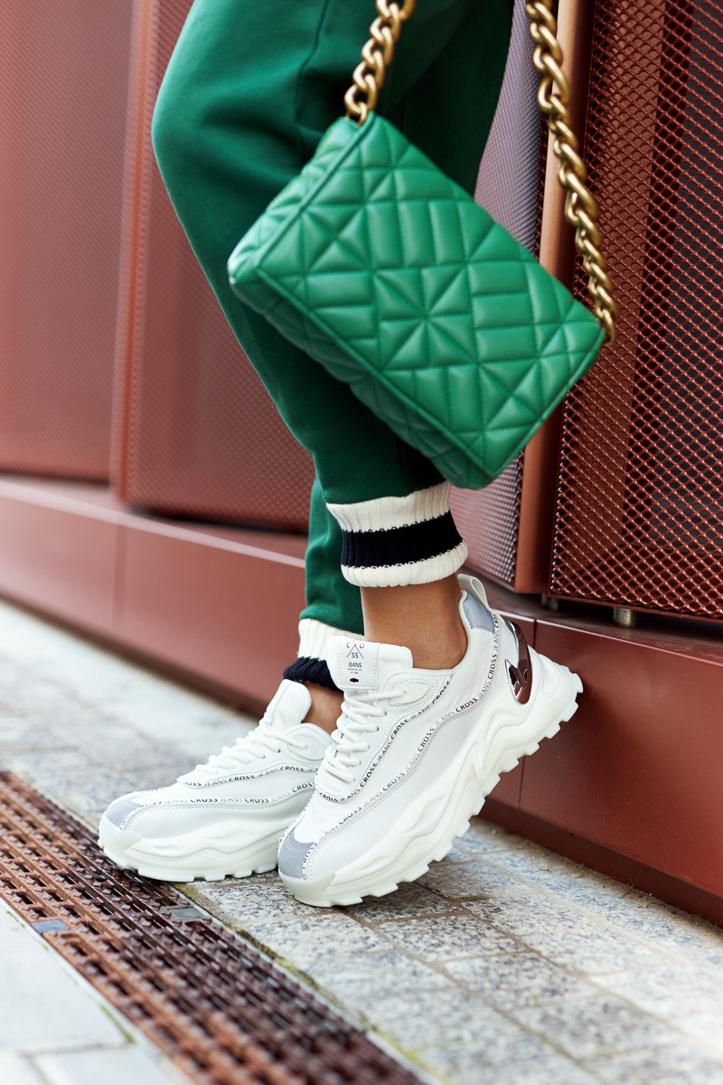 Women's sports shoes Cross Jeans II2R4017C white