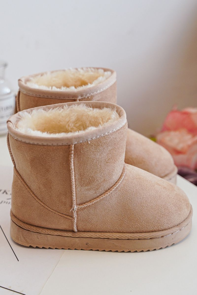 FR1 Detské izolované topánky Snow topánky béžové gooby