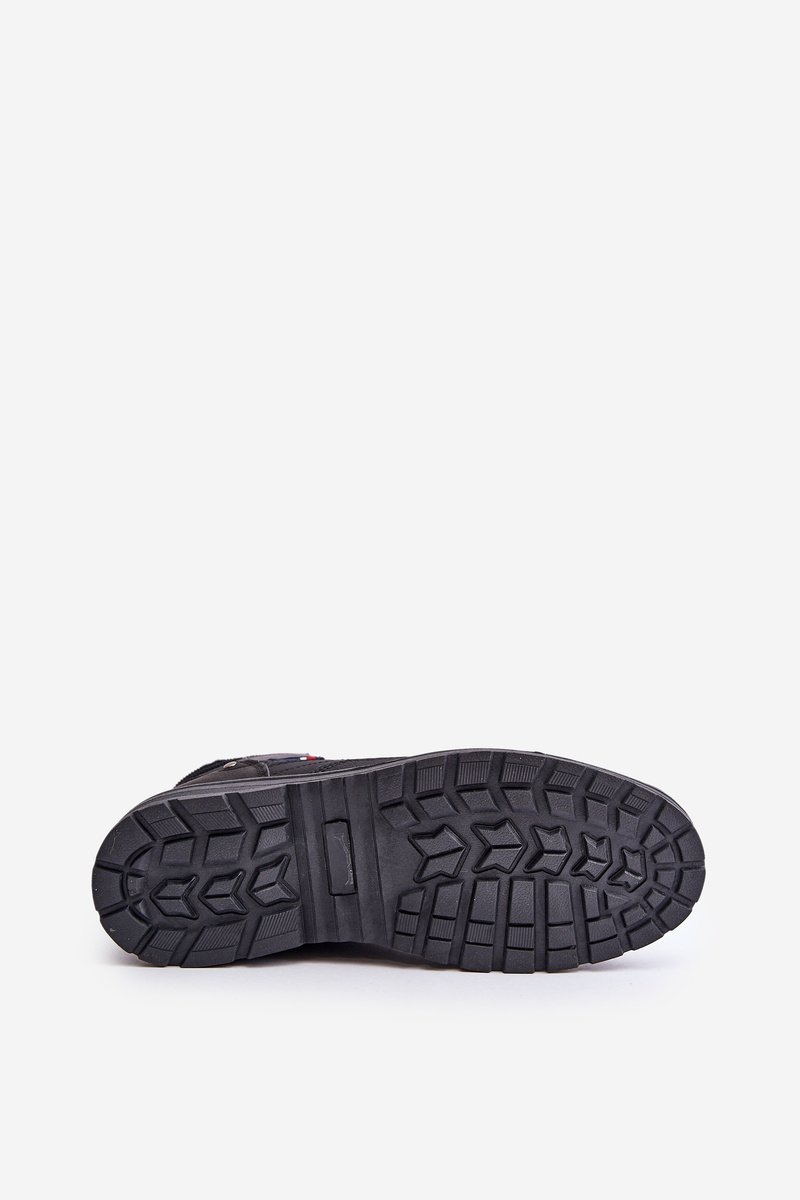 Insulated men&#039;s trappers McBraun black