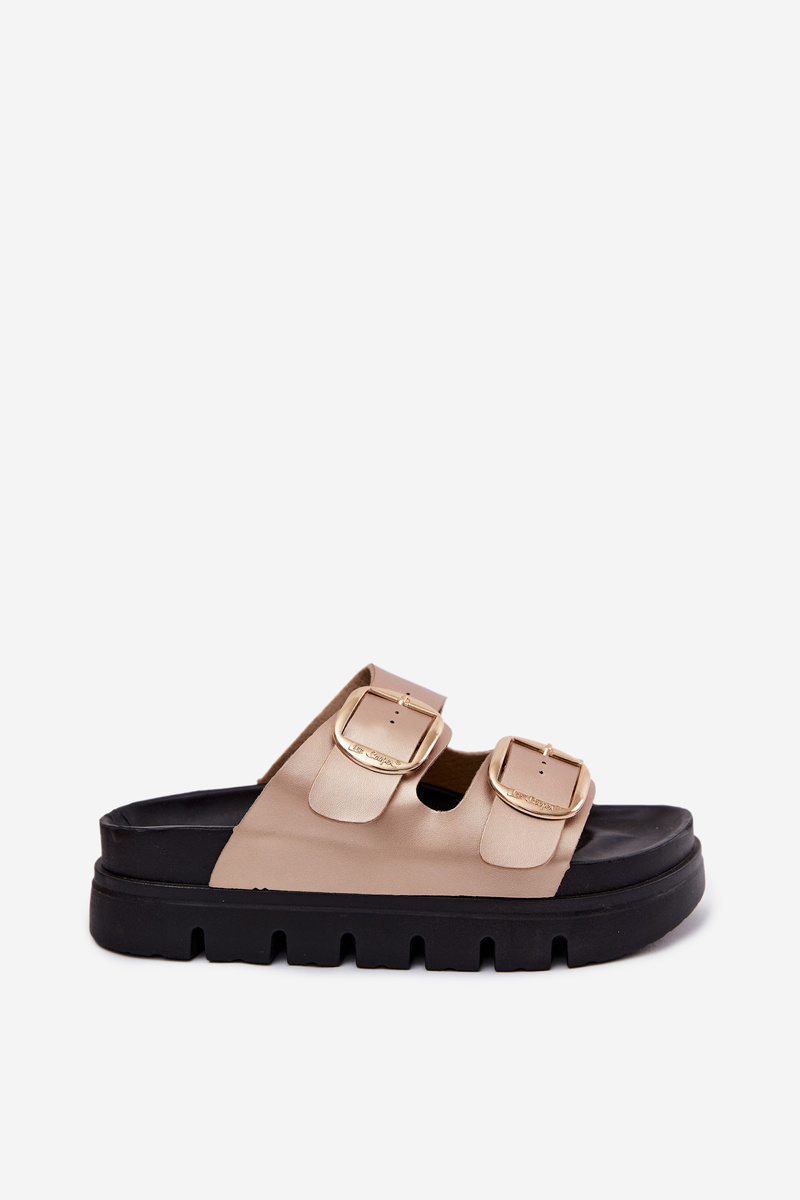 Dámske platformové sandále s prackami Lee Cooper
