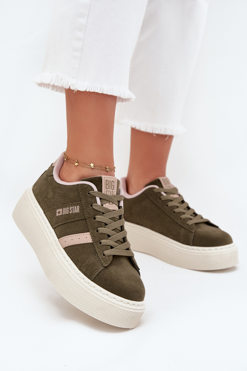 BIG STAR SHOES Dámske Tenisky Na Platforme Big Star