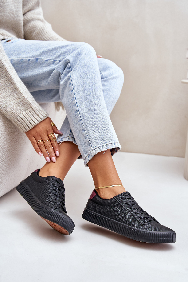 Women's Insulated Sneakers Big Star Black