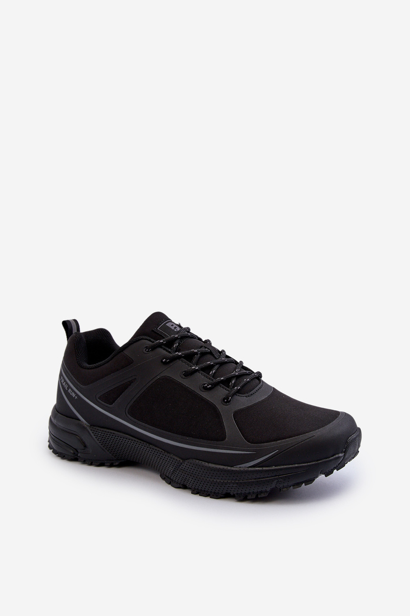 PE1 Men's Black Trekking Sports Shoes Menesio