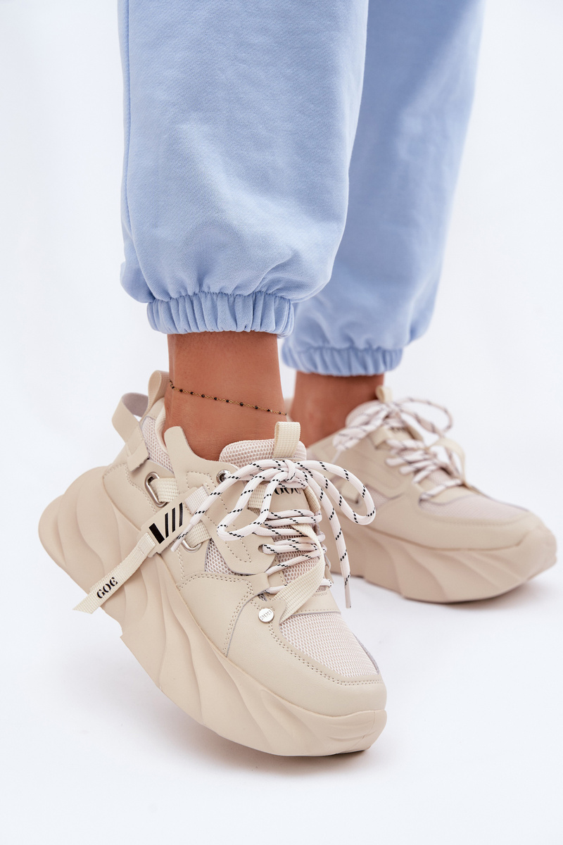 Дамски кожени маратонки GOE