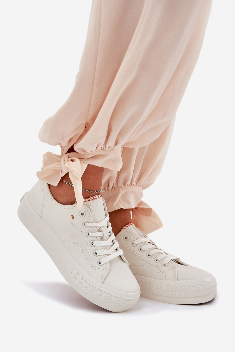 BIG STAR SHOES Dámske Tenisky Z Eko Kože Big Star
