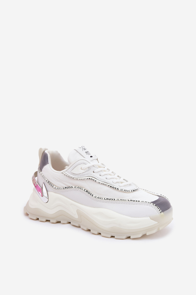 Women's sports shoes Cross Jeans II2R4017C white