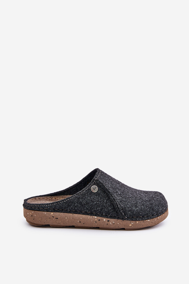 Men&#039;s home footwear slippers Inblu graphite