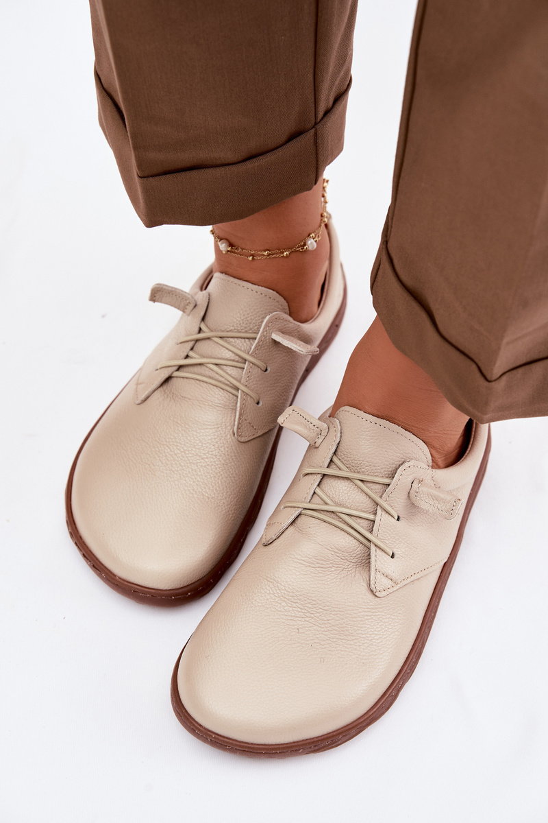 Дамски кожени мокасини Barefoot Zazoo