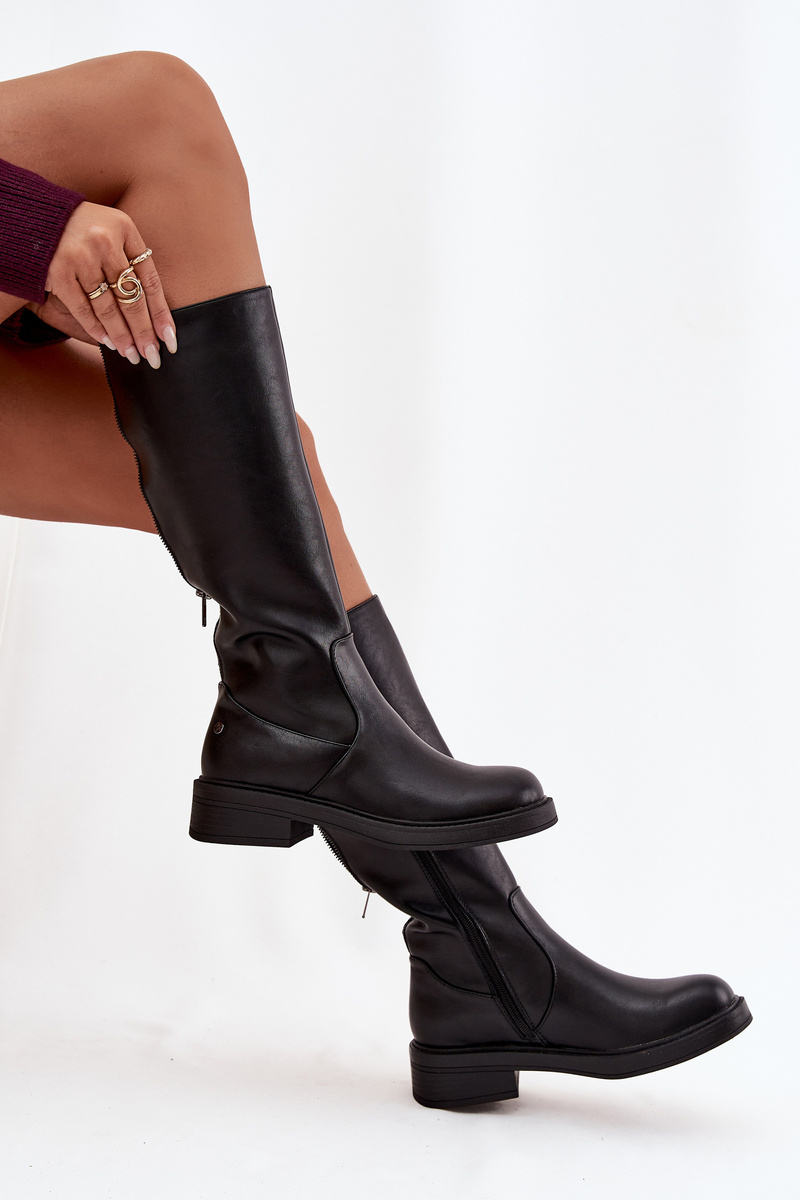 Kožené dámske čižmy Maciejka