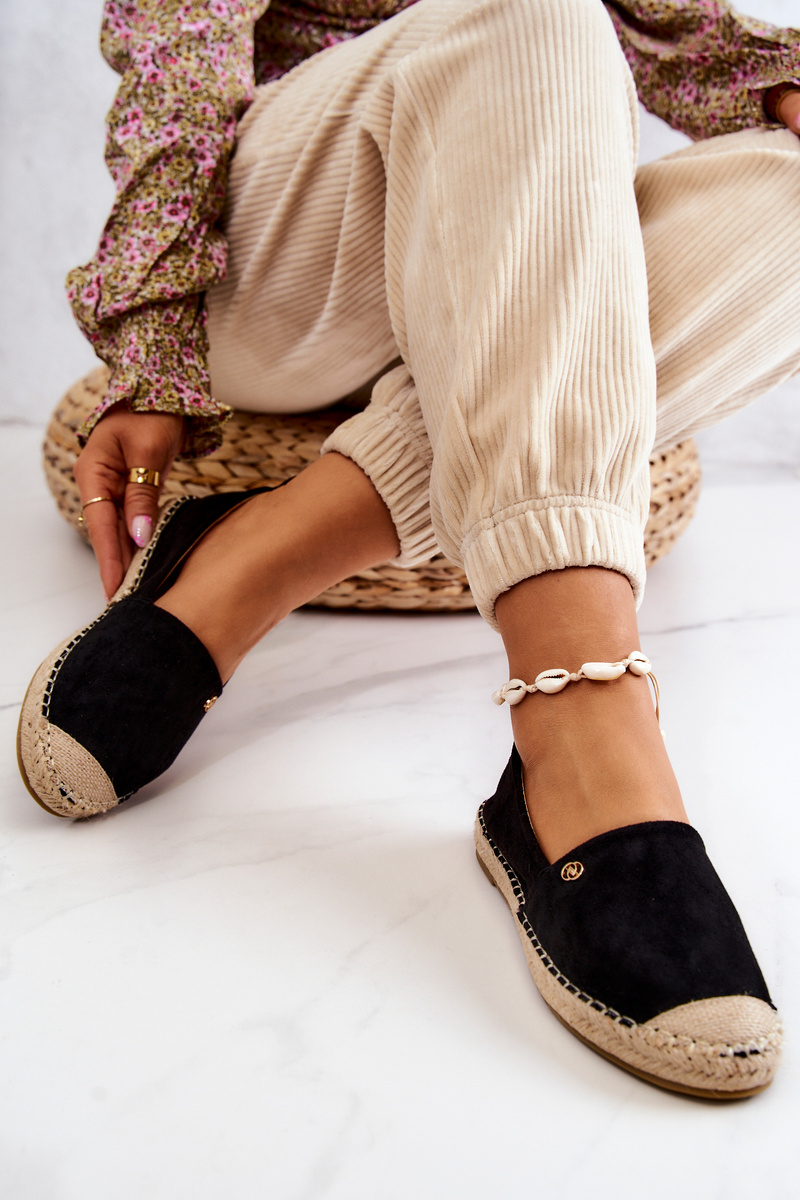 Espadrile din piele întoarsă pentru femei Joaquin