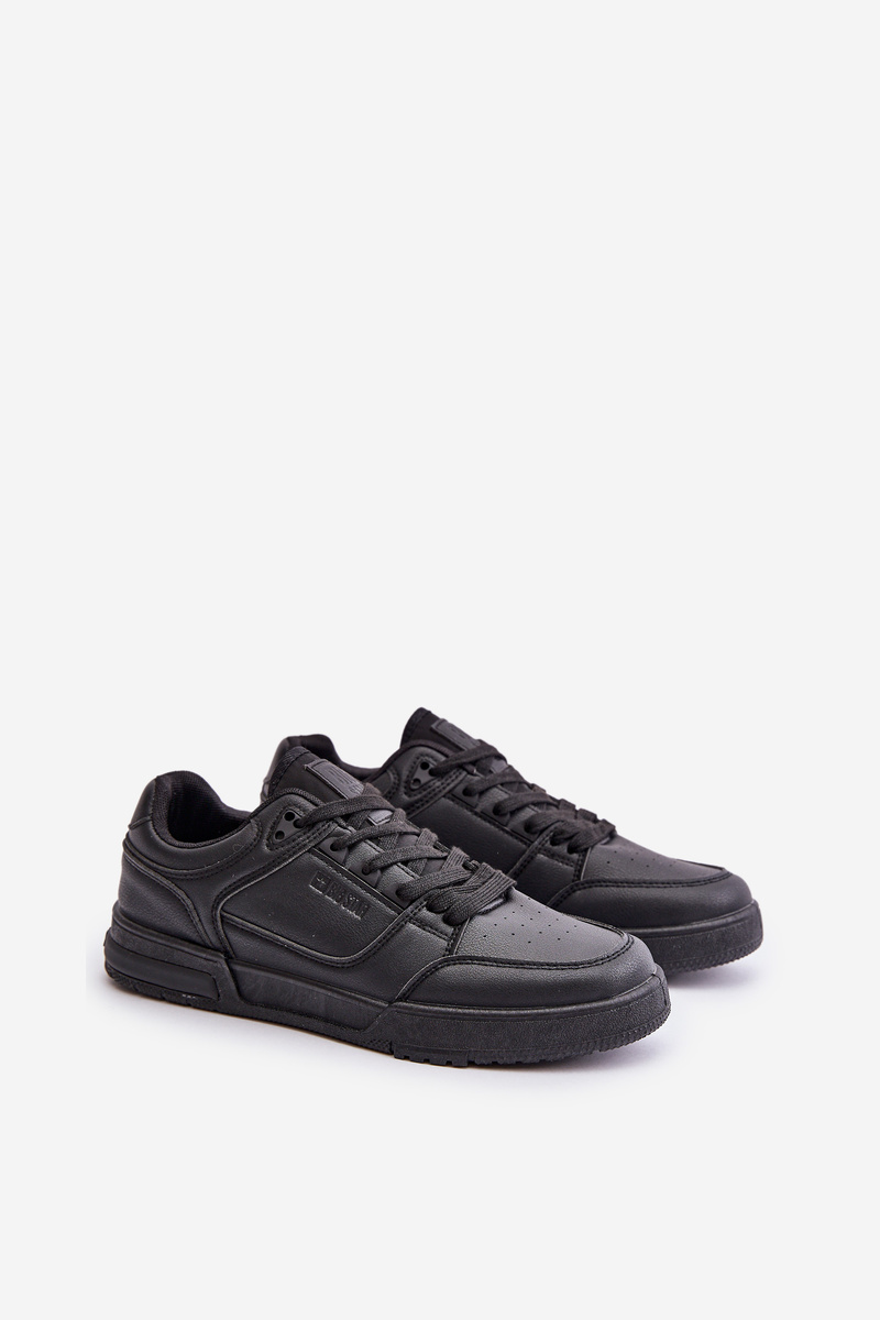 Low men's sneakers Big Star HI-POLY SYSTEM Black