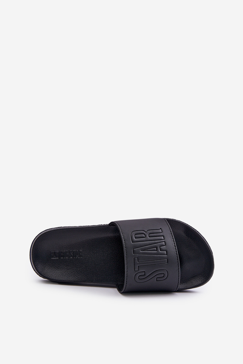 Foam slippers women&#039;s Big Star OO274040 black