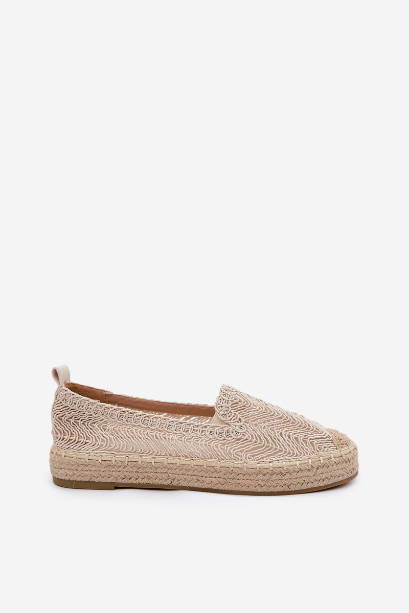 Dámske Espadrilky na Platforme Béžové Vinceza 17392