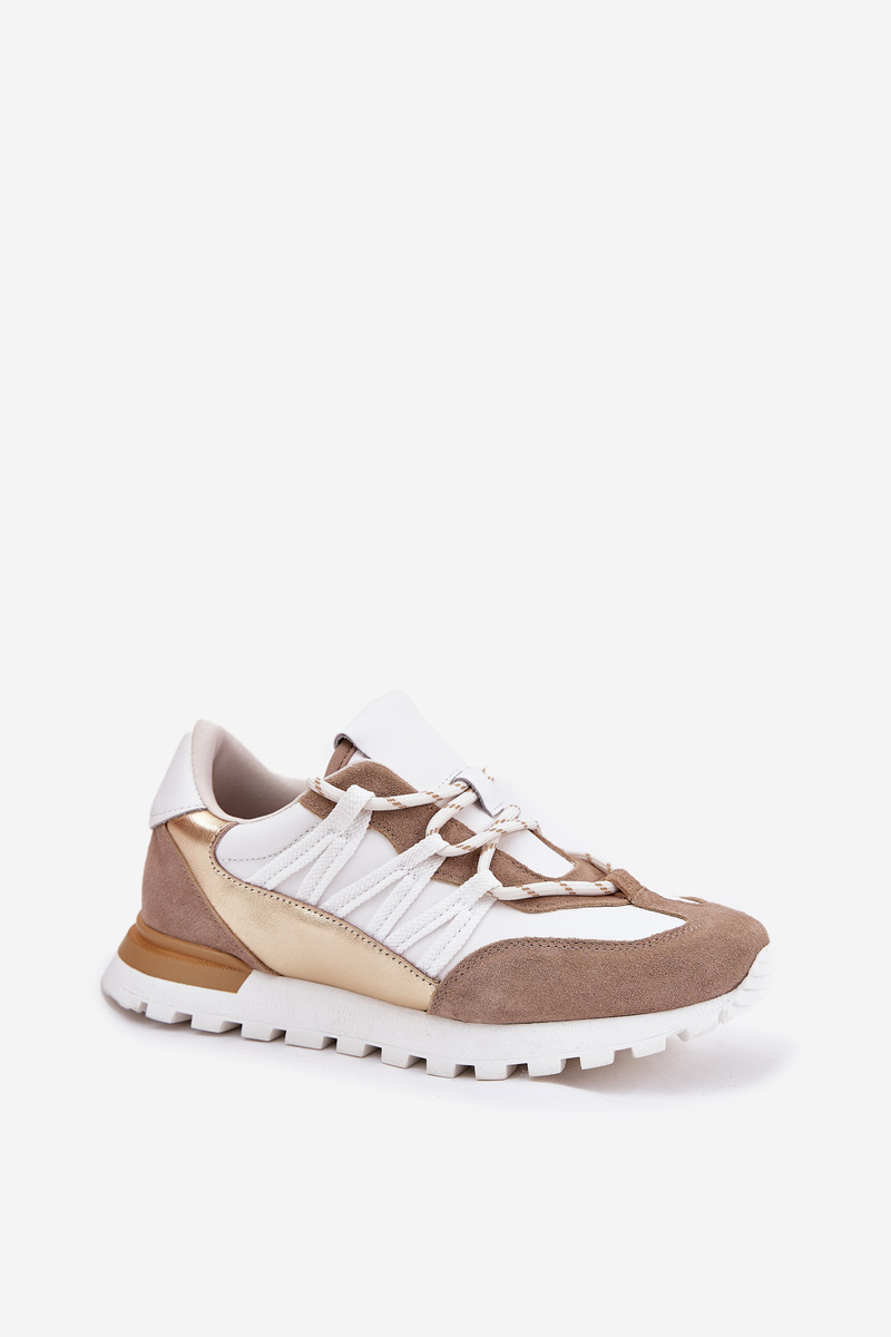 Kožené Polobotky Sneakers Dámske Artiker